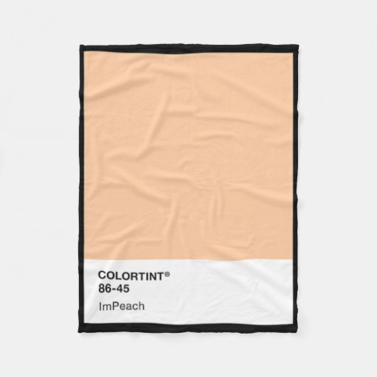 Impeach Trump 45 - Kleurstaal Fleece Deken (Voorkant)