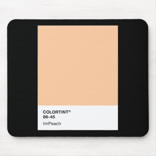 Impeach Trump 45 - Kleurstaal Muismat (Voorkant)