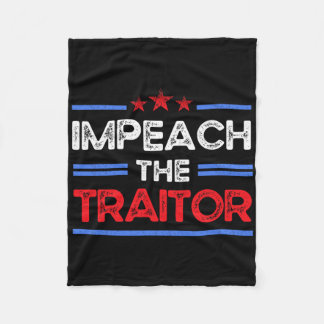 Impeach Trump, 8647 Anti Trump, Bescherm Democrati Fleece Deken