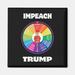 Impeach Trump Anti Trump T-shirt Grappig Politiek  Magneet