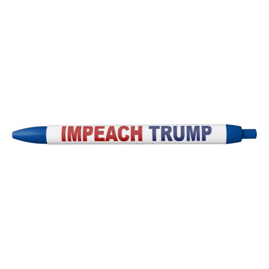 Impeach Trump Blauwe Inkt Pen (Voorkant)