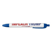 Impeach Trump Blauwe Inkt Pen (Bodem)