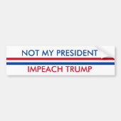 Impeach Trump Bumpersticker (Voorkant)