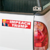 Impeach Trump Bumpersticker (Op Truck)