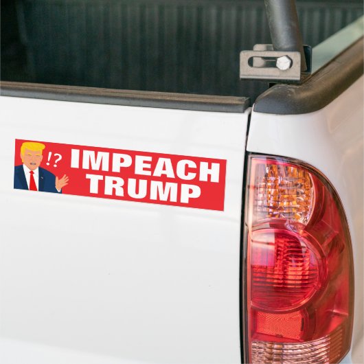 Impeach Trump Bumpersticker (Op Truck)