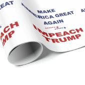 Impeach Trump Cadeaupapier (Rol Hoek)