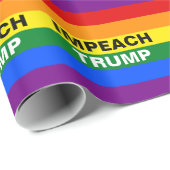 Impeach Trump Cadeaupapier (Rol Hoek)