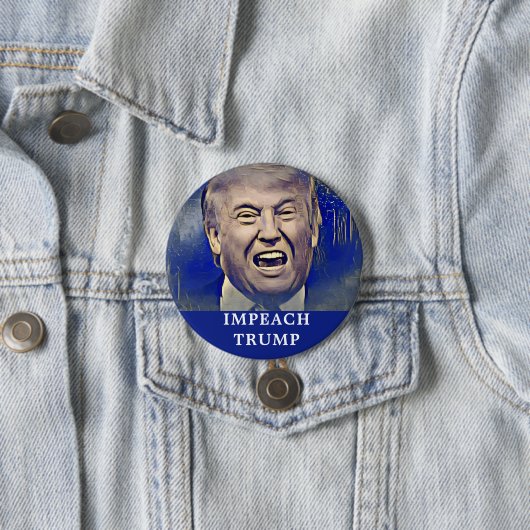Impeach Trump Funny Button (In situ)