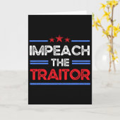 Impeach Trump Kaart (Gele Bloem)