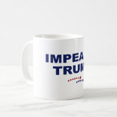 Impeach Trump Koffiemok (Voorkant links)