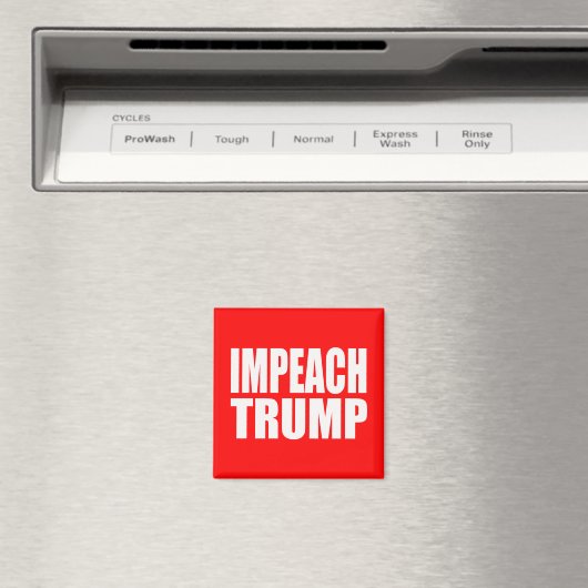Impeach Trump Magneet (Insitu (Vaatwasser))