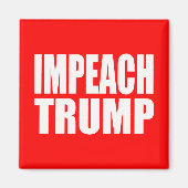 Impeach Trump Magneet (Voorkant)