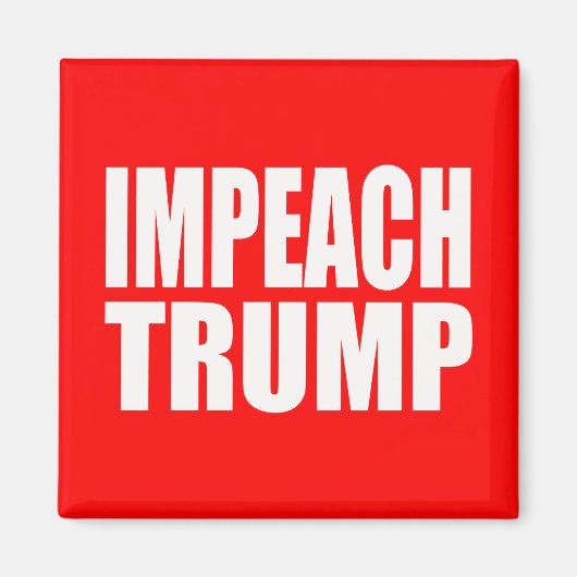 Impeach Trump Magneet (Voorkant)