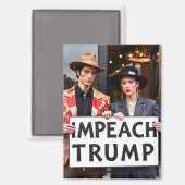 Impeach Trump Magneet (Voorkant / Achterkant)