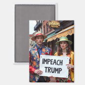 Impeach Trump Magneet (Voorkant / Achterkant)