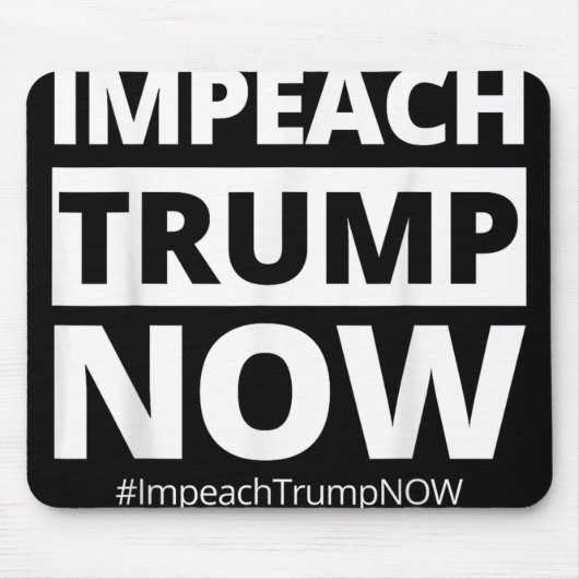 Impeach Trump nu grappig trendy Muismat (Voorkant)