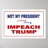 Impeach Trump Poster (Voorkant)