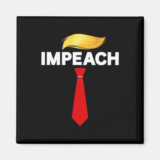 Impeach Trump Protest tegen Trump Magneet (Voorkant)