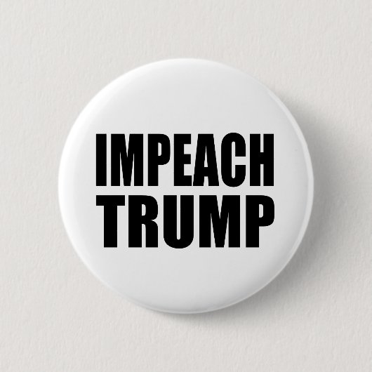 "IMPEACH TRUMP" RONDE BUTTON 5,7 CM (Voorkant)