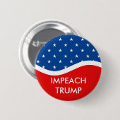Impeach Trump Ronde Button 5,7 Cm (Voorkant /achterkant)