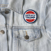 Impeach Trump Ronde Button 5,7 Cm (In situ)