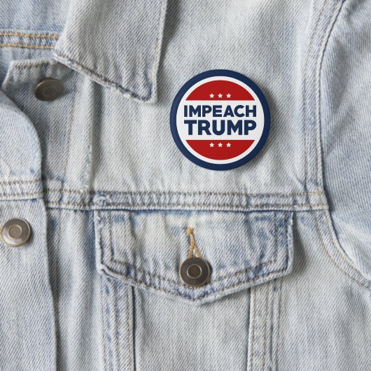 Impeach Trump Ronde Button 5,7 Cm (In situ)