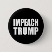 "IMPEACH TRUMP" RONDE BUTTON 5,7 CM (Voorkant)