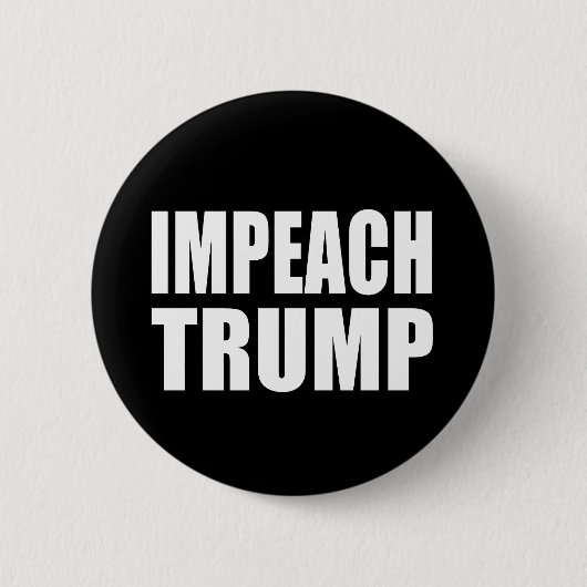 "IMPEACH TRUMP" RONDE BUTTON 5,7 CM (Voorkant)
