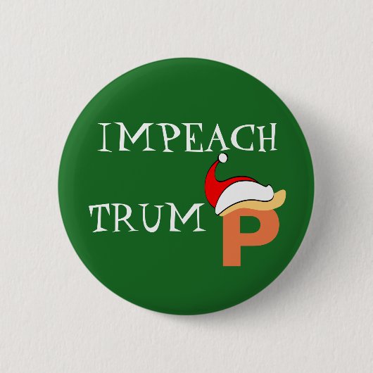 Impeach Trump Ronde Button 5,7 Cm (Voorkant)