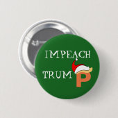 Impeach Trump Ronde Button 5,7 Cm (Voorkant /achterkant)