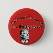Impeach Trump Ronde Button 5,7 Cm (Voorkant)