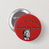 Impeach Trump Ronde Button 5,7 Cm (Voorkant /achterkant)