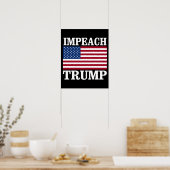 Impeach Trump - Save America - Anti-Trump Design Poster (Keuken)