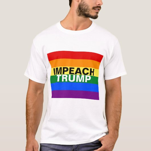 Impeach Trump T-shirt (Voorkant)