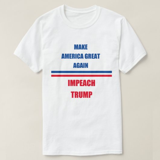 Impeach Trump T-shirt (Design voorkant)