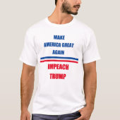 Impeach Trump T-shirt (Voorkant)