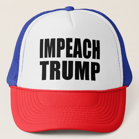 "IMPEACH TRUMP" TRUCKER PET (Voorkant)