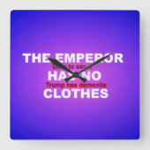 IMPEACH  VIERKANTE KLOK (Voorkant)