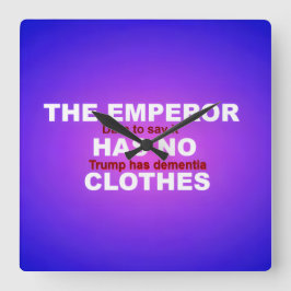 IMPEACH  VIERKANTE KLOK