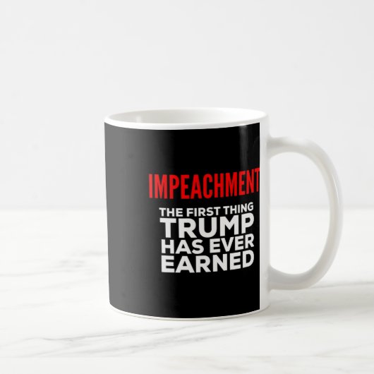 Impeachment het eerste dat Trump ooit heeft verdie Koffiemok (Rechts)