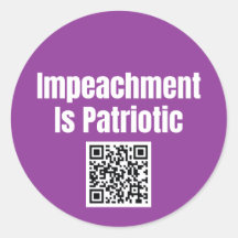 Impeachment is Patriottische Sticker Sheet