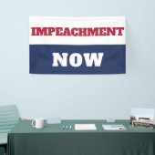 Impeachment nu anti-Trump Trumpisme Spandoek (Beurs)