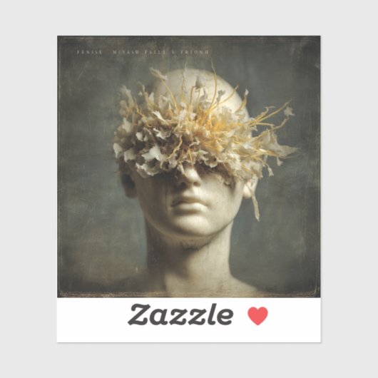 Impending Beauty — Gothic Fine Art  Sticker (Vel)