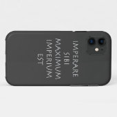 Imperare sibi maximum imperium est Case-Mate iPhone case (Achterkant (horizontaal))