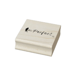IMperfect houten kunststempel Rubberstempel