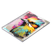 Imperfect Perfect Notitieboek - Collage Bird (Linkerzijde)