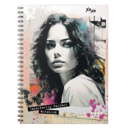 Imperfect Perfect Notitieboek - Collage Vrouwen