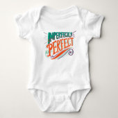 Imperfect Perfect Quote Cartoon Romper (Voorkant)