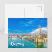 Imperia-standbeeld, Konstanz, Duitsland Briefkaart (Voorkant / Achterkant)