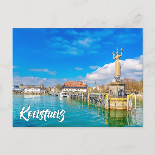 Imperia-standbeeld, Konstanz, Duitsland Briefkaart (Voorkant)